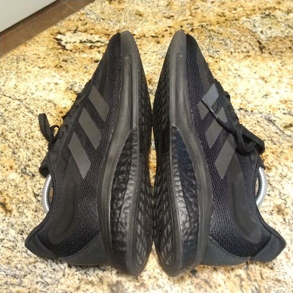 Adidas Supernova M Core Triple Black Athletic Running Sneakers H04467 Mens Sz 11 - Picture 7 of 12